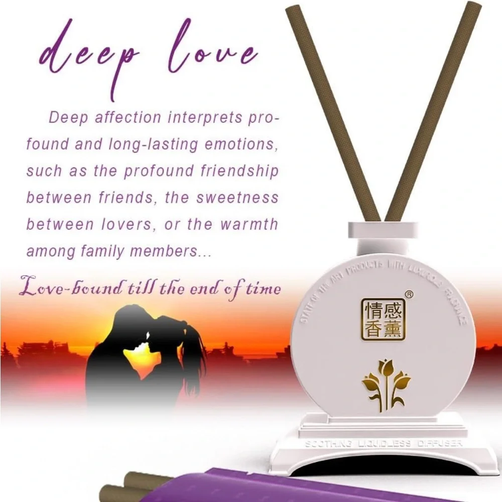 Essential Oil Scented Reed Diffuser Pure Essential Oils NO CHEMICALS Liquidless